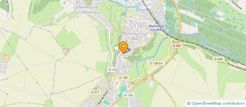 localisation de l'entreprise LIBERSA PAYSAGE  MONTREUIL-SUR-MER