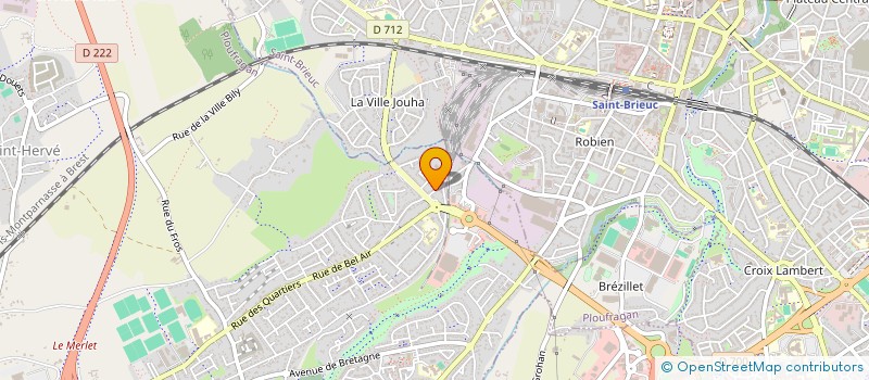localisation de l'entreprise LIBERT'ASSIST à PLOUFRAGAN