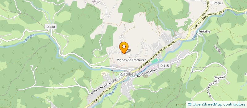 localisation de l'entreprise LIBERT'AY  SATILLIEU