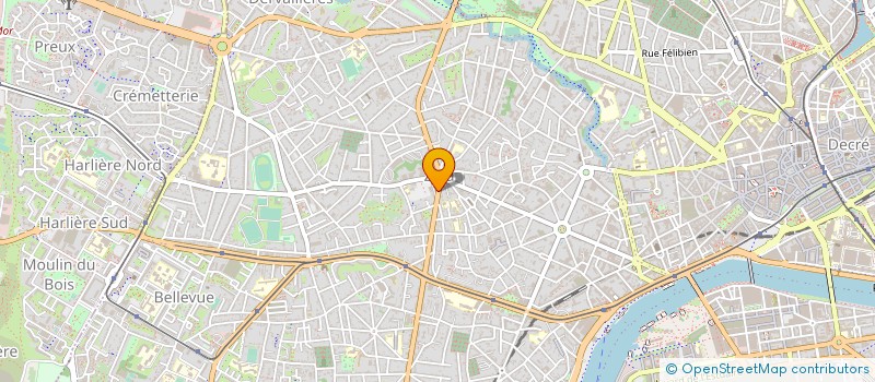 localisation de l'entreprise LIBERT HAIR à NANTES