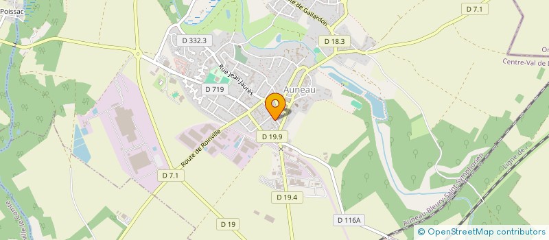 localisation de l'entreprise LIBERT NAWROT à AUNEAU-BLEURY-SAINT-SYMPHORIEN