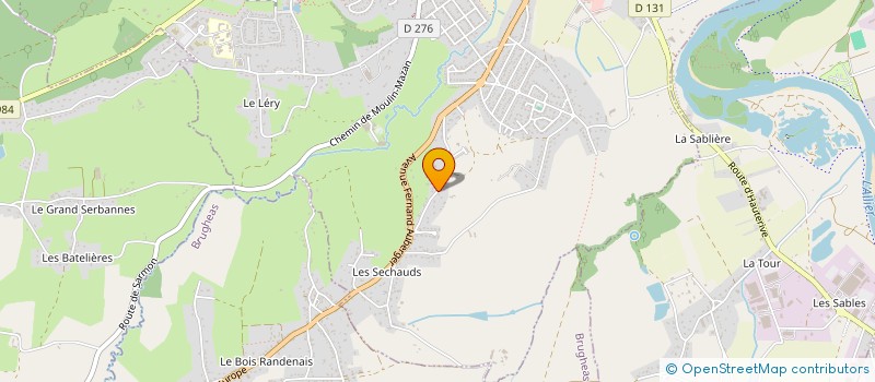 localisation de l'entreprise LIBERTA  BELLERIVE-SUR-ALLIER