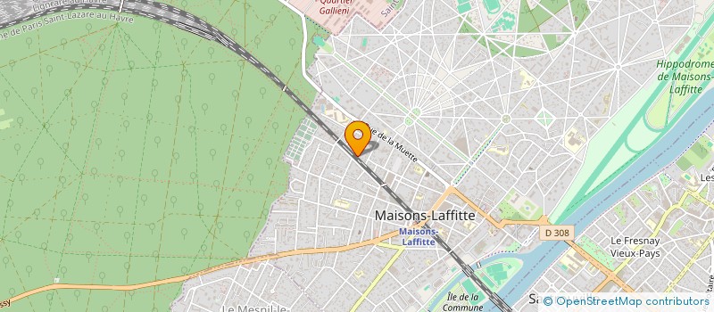 localisation de l'entreprise LIBERTA  MAISONS-LAFFITTE