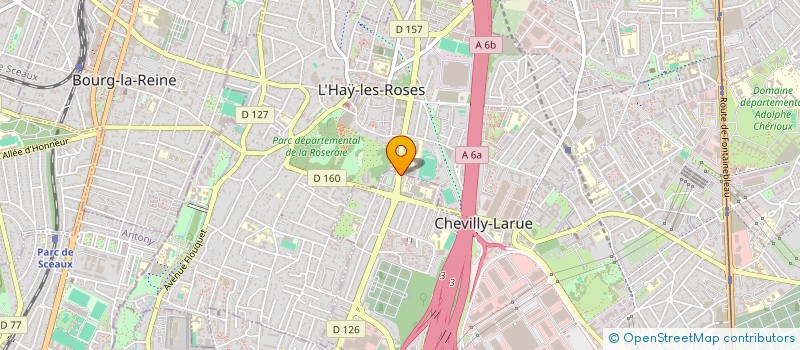 localisation de l'entreprise LIBERTA INVEST  CHEVILLY-LARUE