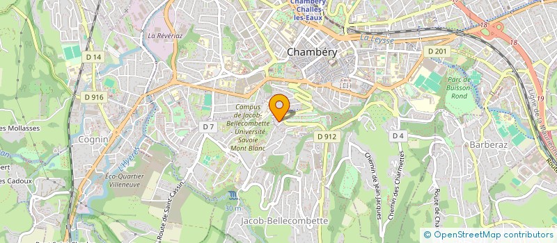 localisation de l'entreprise LIBERTALIA  CHAMBERY