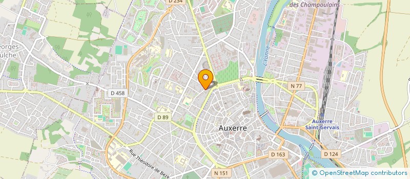 localisation de l'entreprise LIBERTALIA à AUXERRE