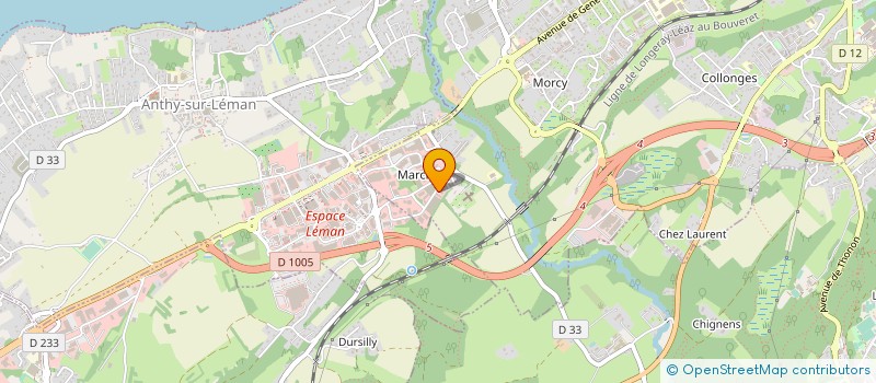localisation de l'entreprise LIBERTALIA à THONON-LES-BAINS