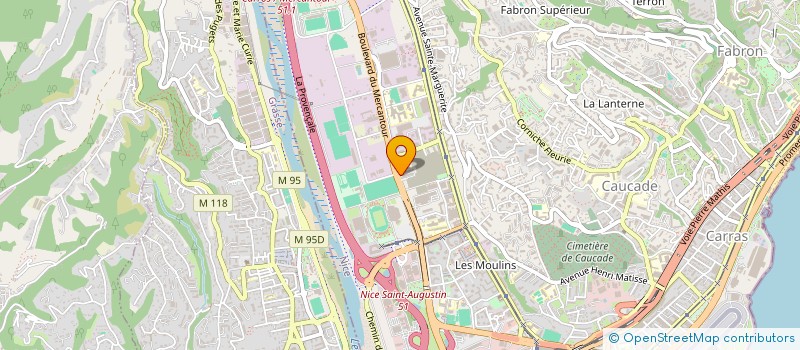 localisation de l'entreprise LIBERTANS à NICE