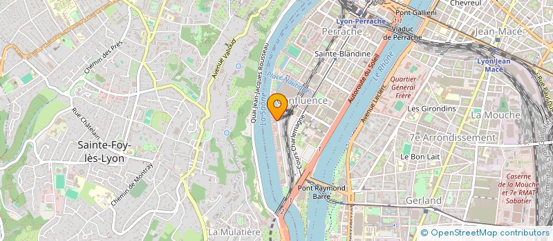 localisation de l'entreprise LIBERTAS 207 à LYON