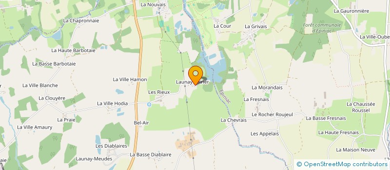 localisation de l'entreprise LIBERTE 2001  BONNEMAIN