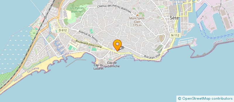 localisation de l'entreprise LIBERTE à SETE