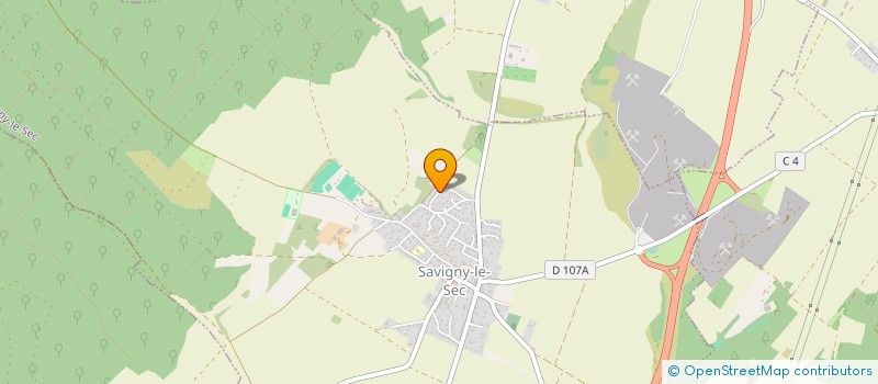 localisation de l'entreprise LIBERTE 46  SAVIGNY-LE-SEC