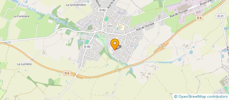 localisation de l'entreprise LIBERTE  COEX