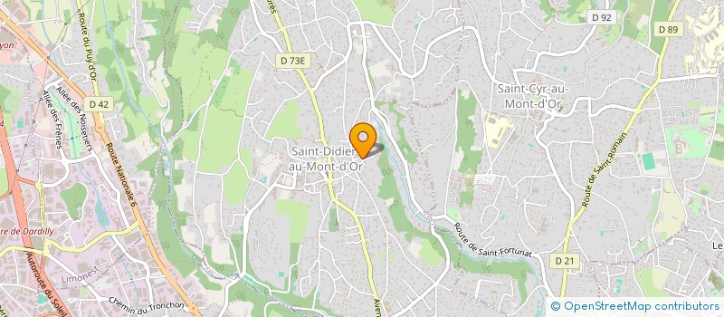 localisation de l'entreprise LIBERTE 76  SAINT-DIDIER-AU-MONT-D'OR