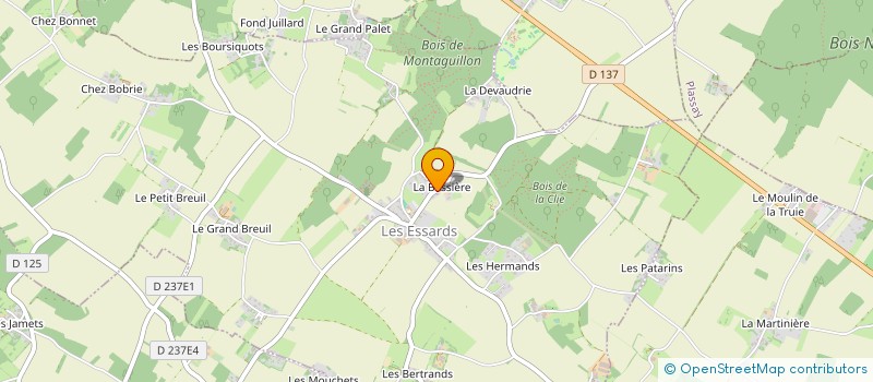 localisation de l'entreprise LIBERTE à LES ESSARDS