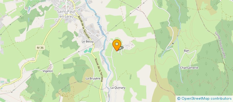 localisation de l'entreprise LIBERTE  SAINT-PAUL-EN-JAREZ