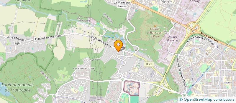 localisation de l'entreprise LIBERTE  ELANCOURT