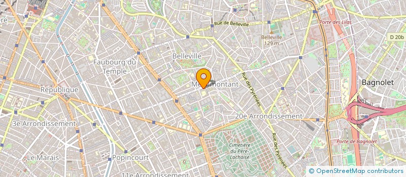 localisation de l'entreprise LIBERTE  PARIS