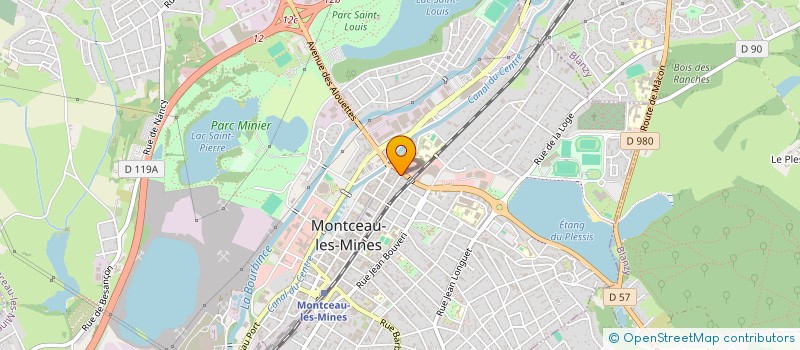 localisation de l'entreprise LIBERTE  MONTCEAU-LES-MINES