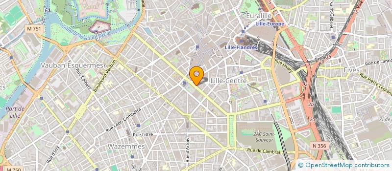 localisation de l'entreprise LIBERTE BIS à LILLE