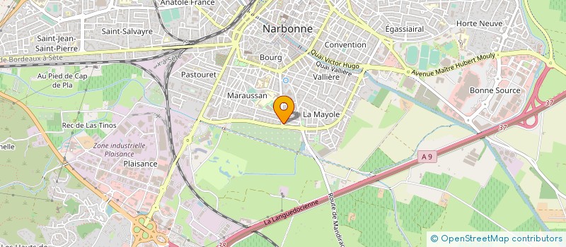 localisation de l'entreprise LIBERTE BOWLING CLUB NARBONNE  NARBONNE