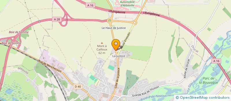 localisation de l'entreprise LIBERTE - BRUSADELLI à ABBEVILLE