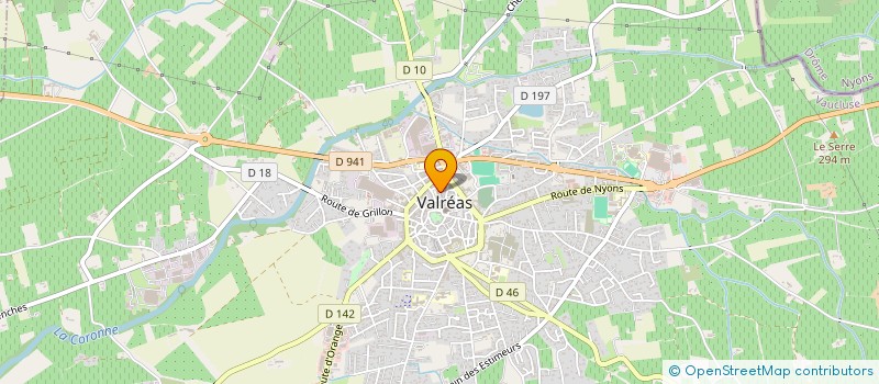 localisation de l'entreprise LIBERTE D'AME à VALREAS