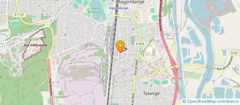 localisation de l'entreprise LIBERTE IMMOBILIER à HAGONDANGE