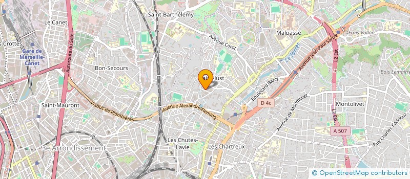 localisation de l'entreprise LIBERTE INFORMATIQUE à MARSEILLE