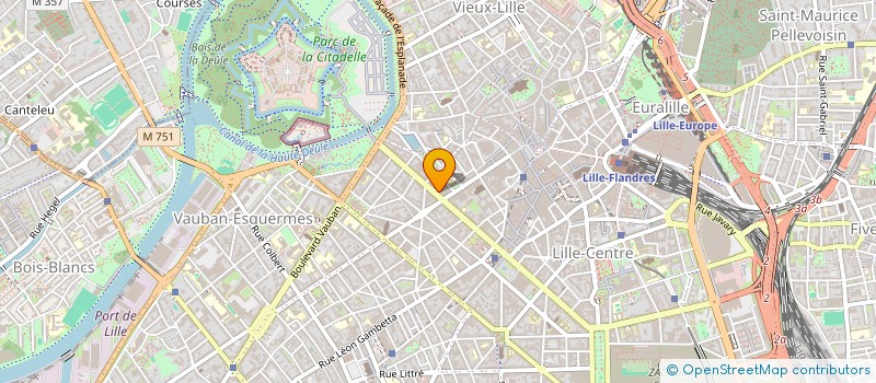 localisation de l'entreprise LIBERTE LMNP à LILLE