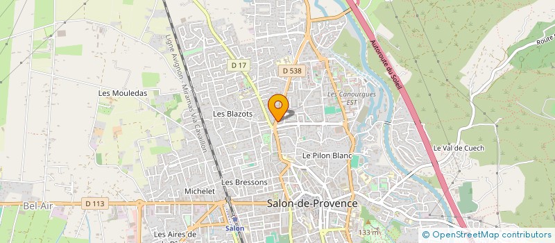 localisation de l'entreprise LIBERTE MOTO à SALON-DE-PROVENCE