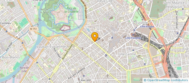 localisation de l'entreprise LIBERTE NOTAIRES ASSOCIES à LILLE
