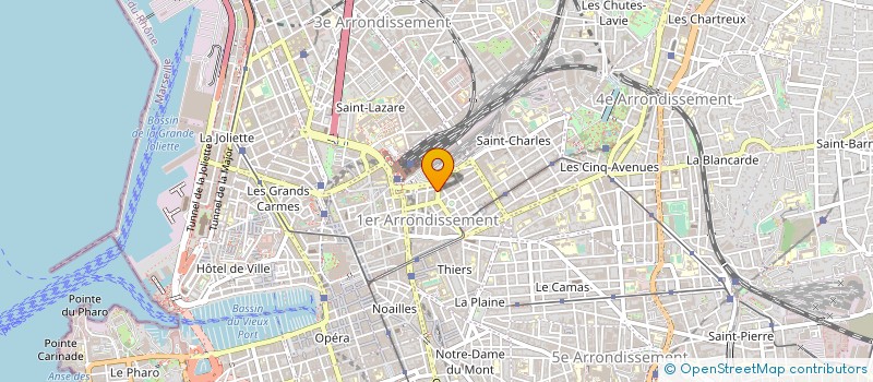 localisation de l'entreprise LIBERTE PNEUS AUTO à MARSEILLE