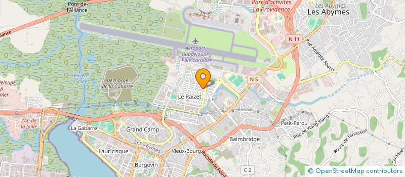 localisation de l'entreprise LIBERTE RETROUVEE à LES ABYMES