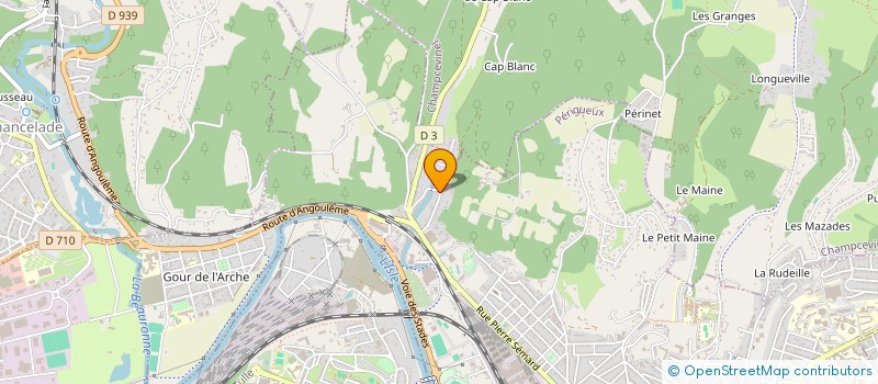 localisation de l'entreprise LIBERTE SONORE EVENT à PERIGUEUX