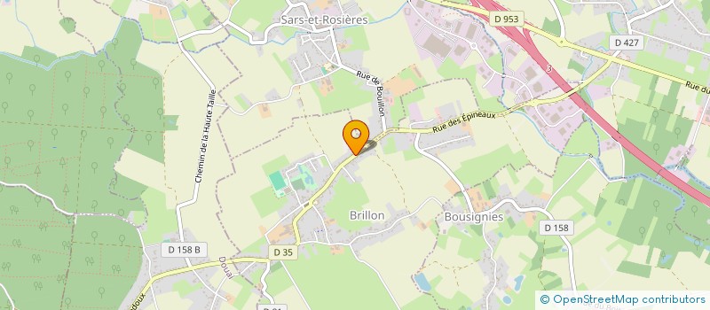 localisation de l'entreprise LIBERTE TRAVAUX  BRILLON