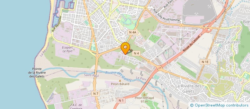 localisation de l'entreprise LIBERTEK à SAINT-LEU