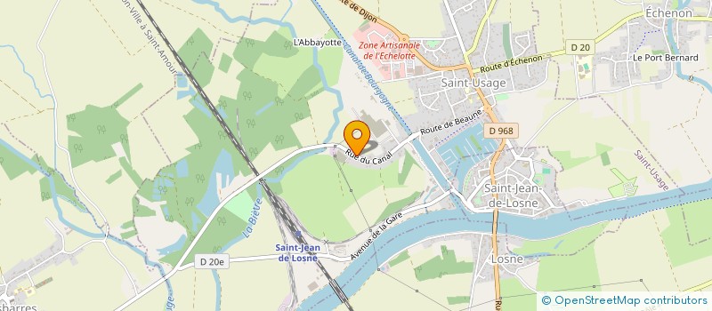 localisation de l'entreprise LIBERTEMO  SAINT-USAGE