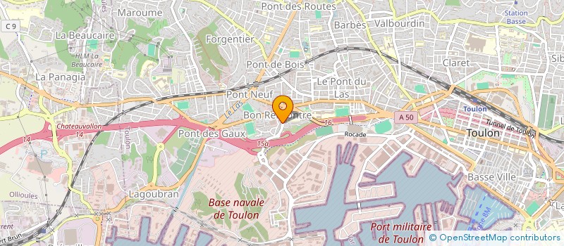 localisation de l'entreprise LIBERTESSENCE SYSTEMA TOULON  TOULON