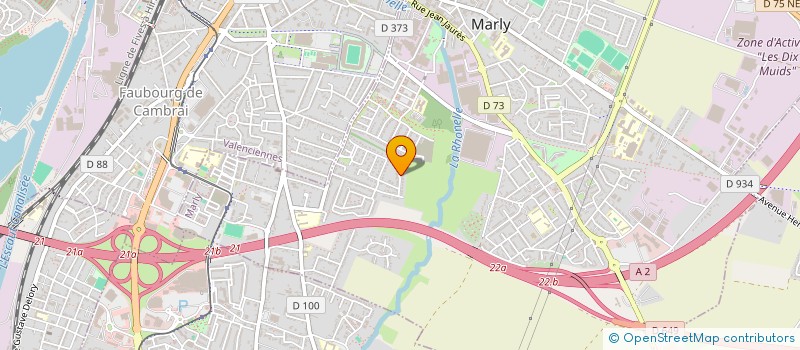 localisation de l'entreprise LIBERTI à MARLY