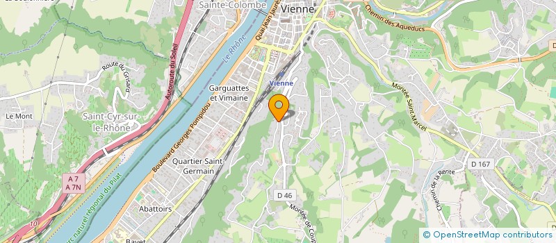 localisation de l'entreprise LIBERTIMMO  VIENNE