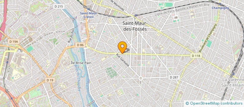 localisation de l'entreprise LIBERTOI à SAINT-MAUR-DES-FOSSES