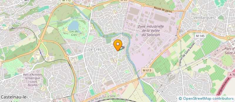 localisation de l'entreprise LIBERTOURS  LE CRES