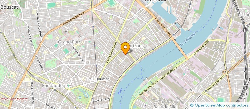 localisation de l'entreprise LIBERTY  BORDEAUX