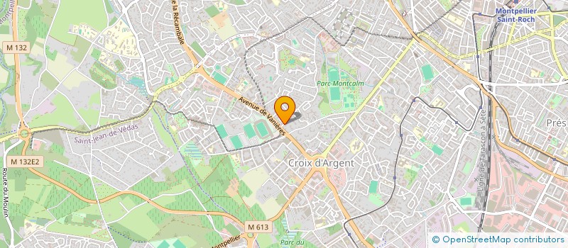 localisation de l'entreprise LIBERTY à MONTPELLIER