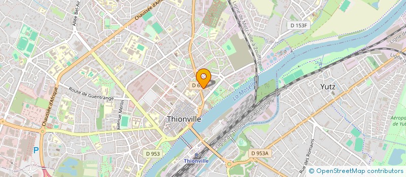 localisation de l'entreprise LIBERTY  THIONVILLE