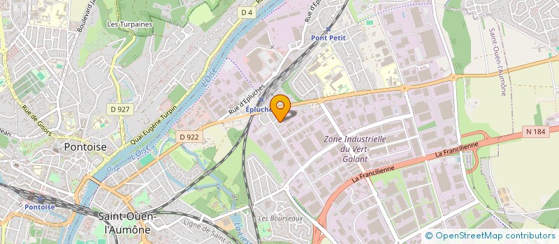 localisation de l'entreprise LIBERTY  SAINT-OUEN-L'AUMONE