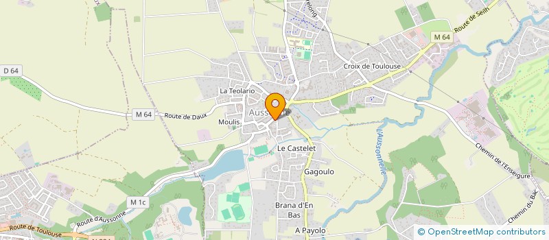 localisation de l'entreprise LIBERTY à AUSSONNE