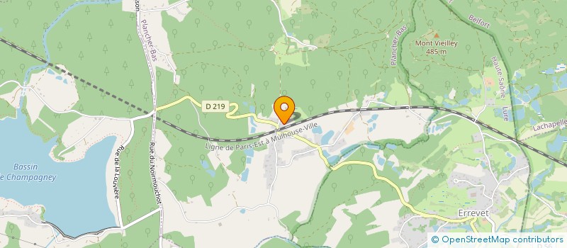 localisation de l'entreprise LIBERTY  PLANCHER-BAS