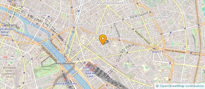 localisation de l'entreprise LIBERTY ALIGRE  PARIS